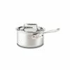 All-Clad D5 Brushed Stainless Steel Saucepan & Lid | 1.5 Qt.