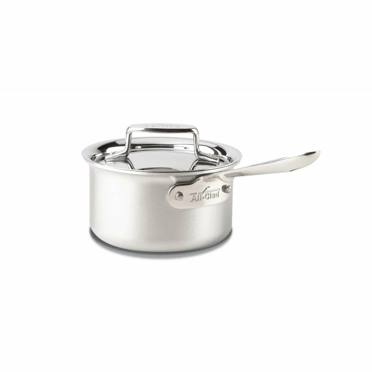 All-Clad D5 Brushed Stainless Steel Saucepan & Lid | 1.5 Qt. 1 All-Clad D5 Brushed Stainless Steel Saucepan & Lid | 1.5 Qt.