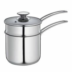 Frieling Mini Double Boiler With Glass Lid | 1.6-Quart