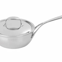 Demeyere Atlantis Saucier With Lid - 3.5 Quart