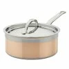 Hestan CopperBond Induction Cookware 3 Qt Covered Saucepan