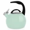 Chantal 2 Qt. Enamel-on-Steel Anniversary Collection Tea Kettle | Sage Green