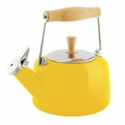 Chantal 1.4 Qt. Enamel-on-Steel Sven Collection Tea Kettle | Canary Yellow