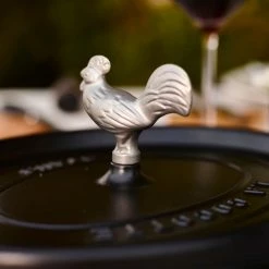Staub Animal Knob | Rooster 7 Staub Animal Knob | Rooster -Stovetop Tea Kettles Shop 40509 346 9 02