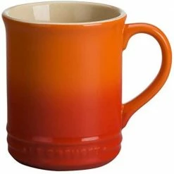 Le Creuset 1.25 Qt. Demi Kettle Tea Pot + 2 - 14oz Mugs Set | Flame Orange -Stovetop Tea Kettles Shop 41ne9 6tnol. ac