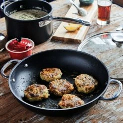 Le Creuset 4 Qt. Saucepan With Glass Lid | Toughened Nonstick Pro 9 Le Creuset 4 Qt. Saucepan With Glass Lid | Toughened Nonstick Pro -Stovetop Tea Kettles Shop 4qt