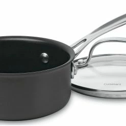 Cuisinart Cuisinart Chef's Classic Hard Anodized Nonstick 1-Quart Saucepan With Lid