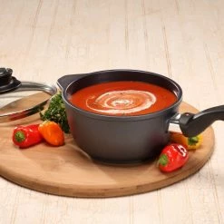 Swiss Diamond | HD Sauce Pan With Lid - 6.3" (1.4 Qt.) 9 Swiss Diamond | HD Sauce Pan With Lid - 6.3" (1.4 Qt.) -Stovetop Tea Kettles Shop 6716c food35 2017 10 27 20 11 39 utc