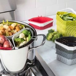 Gourmac Collapsible Cooker | Red -Stovetop Tea Kettles Shop 81vr6kcso3l. ac sl1339