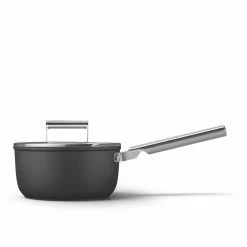SMEG 3 Qt Sauce Pan | Black