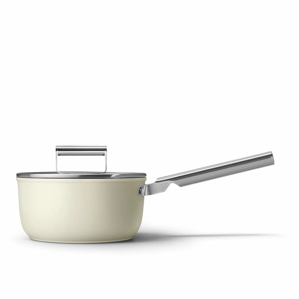 SMEG 3 Qt Sauce Pan | Cream 1 SMEG 3 Qt Sauce Pan | Cream