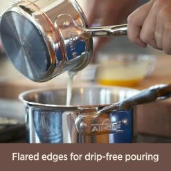 All-Clad Copper Core Stainless Steel Saucepan | 2 Qt. 13 All-Clad Copper Core Stainless Steel Saucepan | 2 Qt. -Stovetop Tea Kettles Shop coppercore4 4