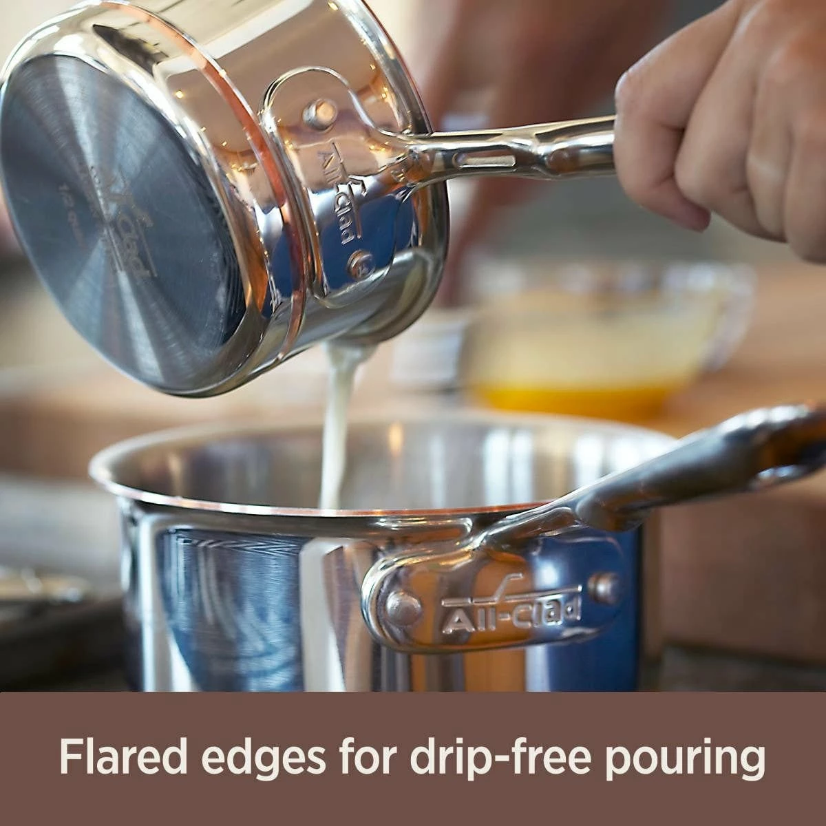 All-Clad Copper Core Stainless Steel Saucepan | 2 Qt. 5 All-Clad Copper Core Stainless Steel Saucepan | 2 Qt. - Image 5