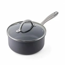 Cuisipro Easy-Release Hard Anodized Saucepan | 3 Qt.