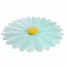 Charles Viancin Silicone Lid | 11" Daisy (Aqua With White)