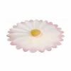 Charles Viancin Silicone Lid | 9" Daisy (White With Pink)