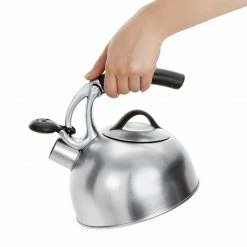 OXO Brew Uplift Tea Kettle - Brushed Stainless Steel 9 OXO Brew Uplift Tea Kettle - Brushed Stainless Steel -Stovetop Tea Kettles Shop gg 11169100 4