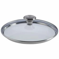 Le Creuset 8" Glass Lid With Stainless Steel Knob -Stovetop Tea Kettles Shop gl5000 20 1