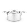 Heritage Steel Cookware Stainless Steel Sauce Pot With Lid | 4 Qt.