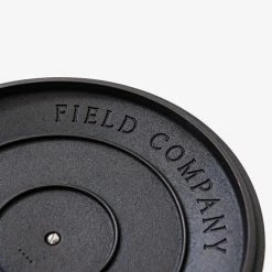 Field Company (Made In USA) No. 8 Cast Iron Skillet Lid -Stovetop Tea Kettles Shop lid pdp field wordmark f8f7f7