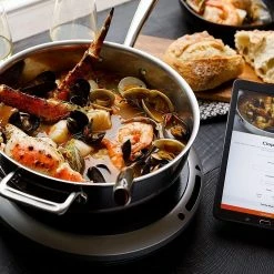 Hestan Cue 5.5 Qt. Smart Chef's Pot | Stainless Steel 8 Hestan Cue 5.5 Qt. Smart Chef's Pot | Stainless Steel -Stovetop Tea Kettles Shop pot3 2