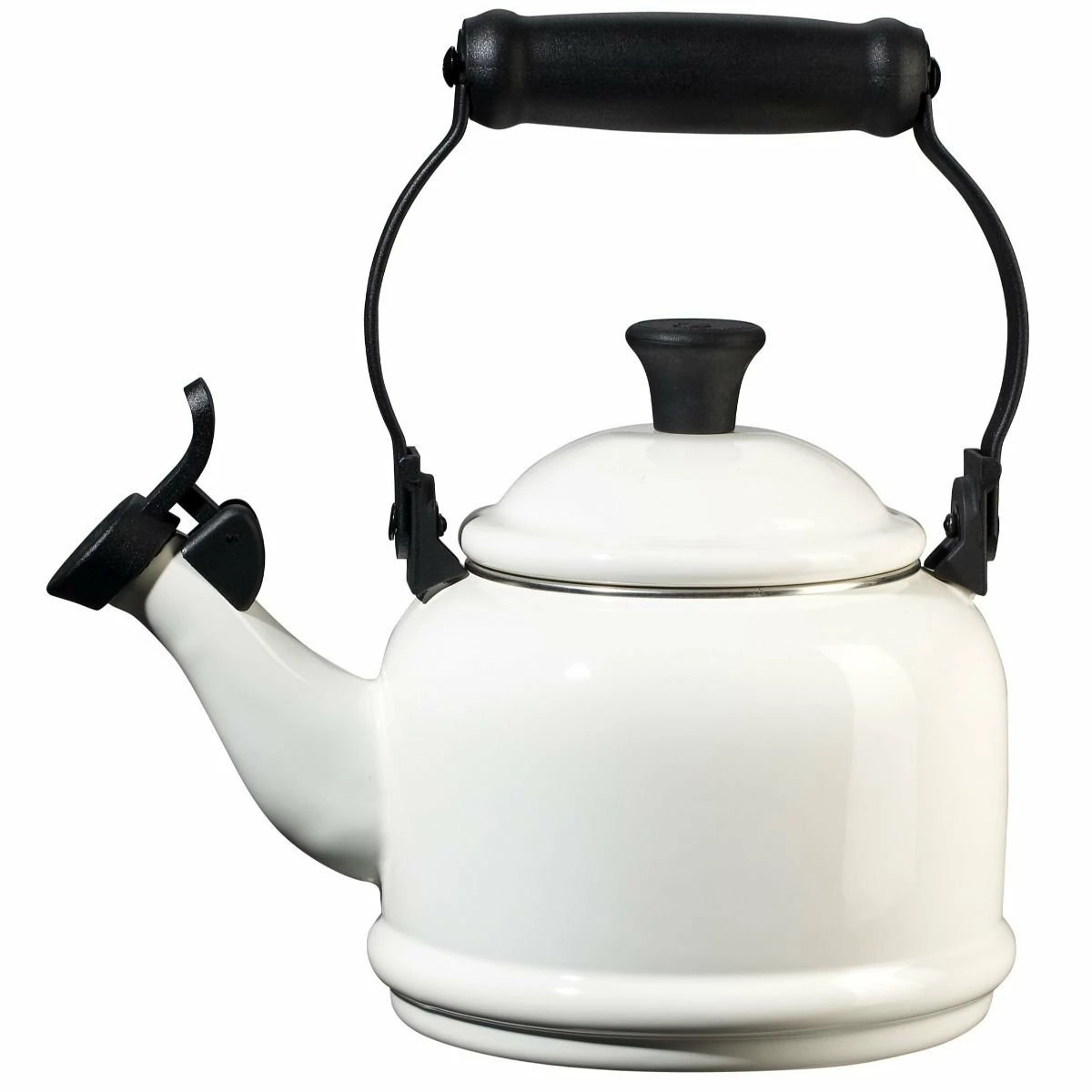 Le Creuset 1.25 Qt. Demi Kettle Tea Pot | White 1 Le Creuset 1.25 Qt. Demi Kettle Tea Pot | White