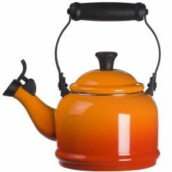 Le Creuset 1.25 Qt. Demi Kettle Tea Pot | Flame Orange