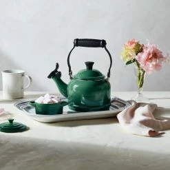 Le Creuset 1.25 Qt. Demi Kettle Tea Pot | Artichaut -Stovetop Tea Kettles Shop rs13740 210112 lecreuset springcolorpairing 01 ret