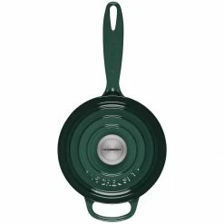 Le Creuset 1.75 Qt. Signature Enameled Cast Iron Saucepan With Stainless Steel Knob | Artichaut -Stovetop Tea Kettles Shop rs13835 rs13406 ls2518 1695ss 3