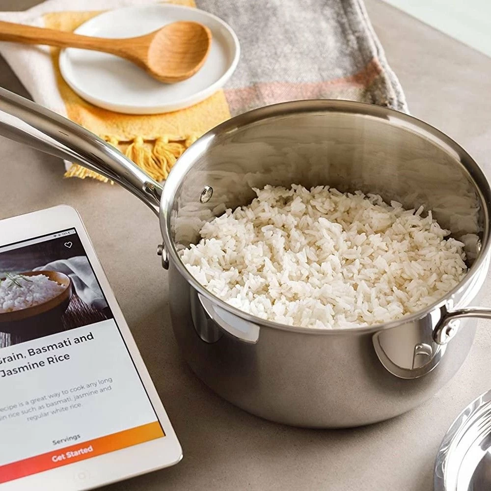 Hestan Cue 3.5 Qt Sauce Pot + Induction Cooktop 6 Hestan Cue 3.5 Qt Sauce Pot + Induction Cooktop - Image 6