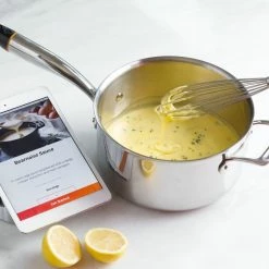 Hestan Cue 3.5 Qt Sauce Pot + Induction Cooktop 12 Hestan Cue 3.5 Qt Sauce Pot + Induction Cooktop -Stovetop Tea Kettles Shop saucepot8 2