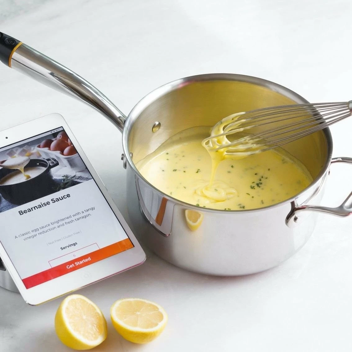 Hestan Cue 3.5 Qt Sauce Pot + Induction Cooktop 4 Hestan Cue 3.5 Qt Sauce Pot + Induction Cooktop - Image 4