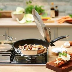Fissler Universal Splatter Shield With Integrated Holder -Stovetop Tea Kettles Shop splatter5