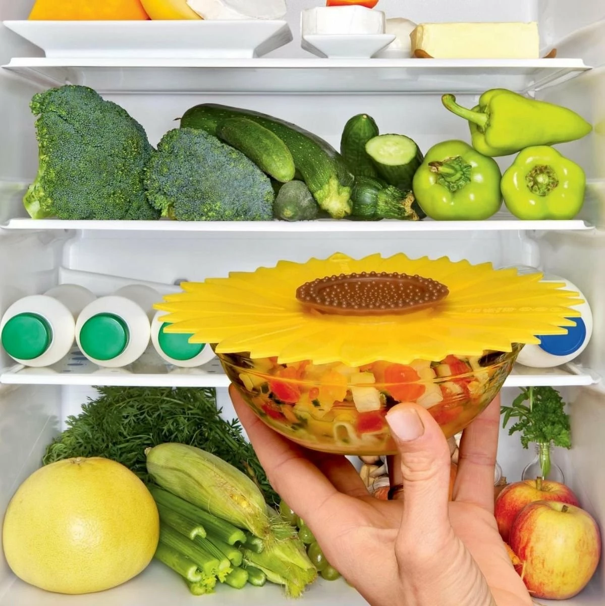 Charles Viancin Silicone Lid | 6" Sunflower 6 Charles Viancin Silicone Lid | 6" Sunflower - Image 6