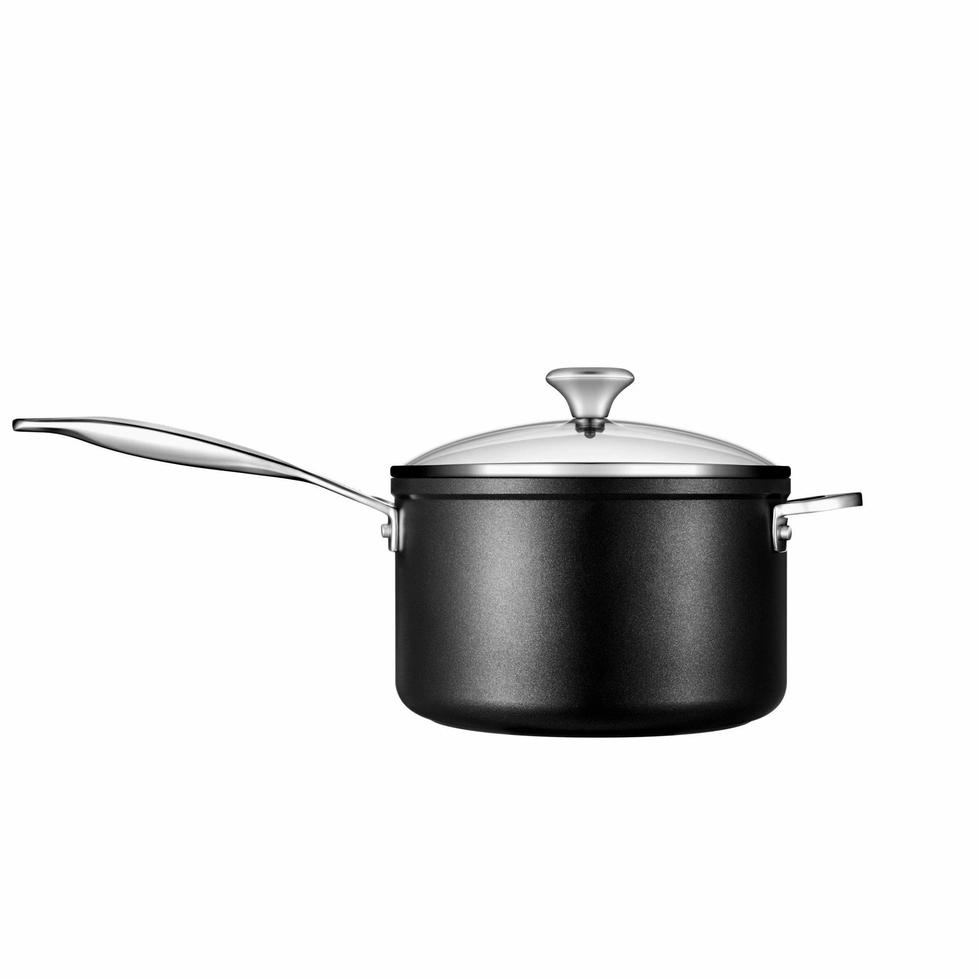 Le Creuset 4 Qt. Saucepan With Glass Lid | Toughened Nonstick Pro 2 Le Creuset 4 Qt. Saucepan With Glass Lid | Toughened Nonstick Pro - Image 2