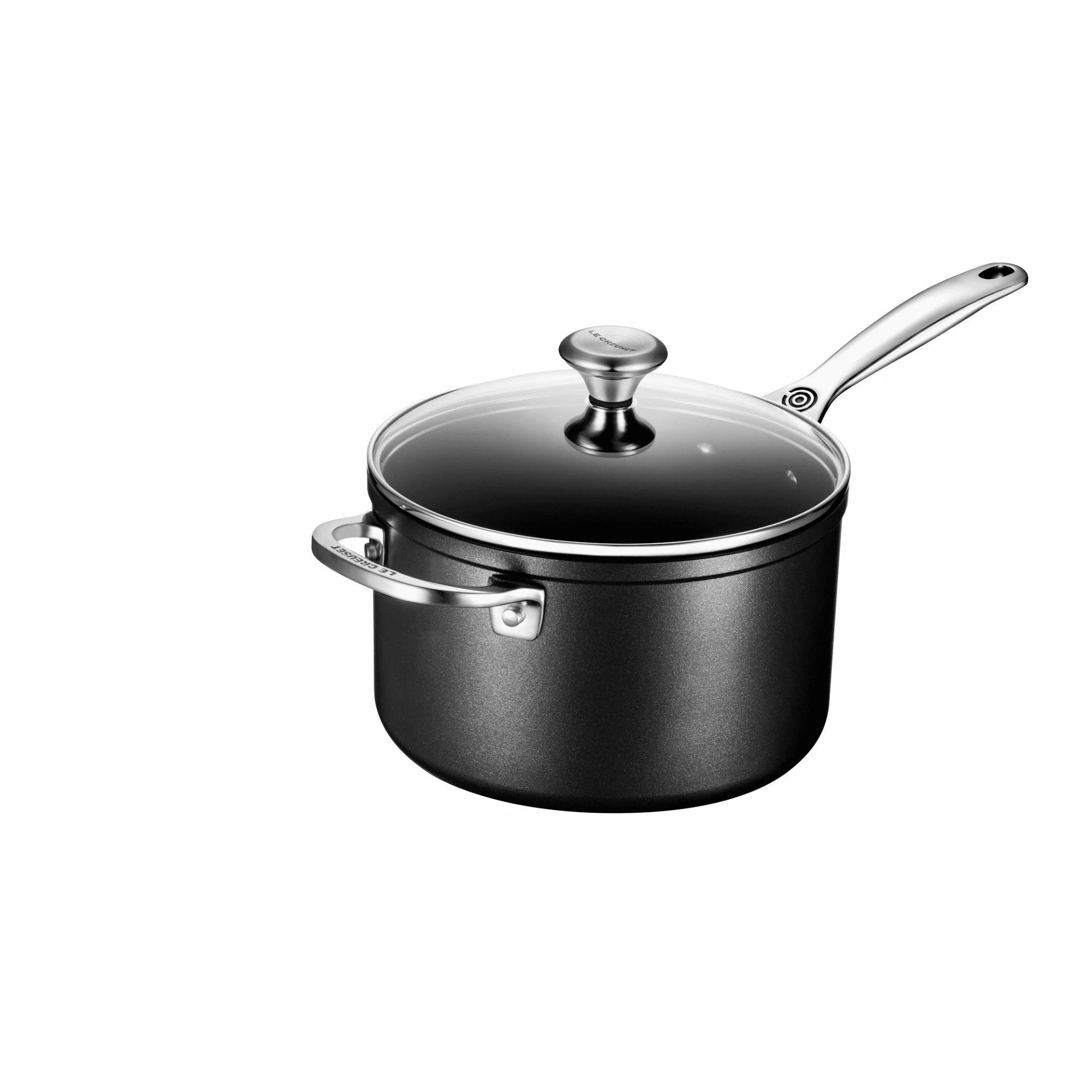 Le Creuset 4 Qt. Saucepan With Glass Lid | Toughened Nonstick Pro 1 Le Creuset 4 Qt. Saucepan With Glass Lid | Toughened Nonstick Pro